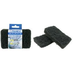 Abrasive sponges 11x7x2cm 2pcs