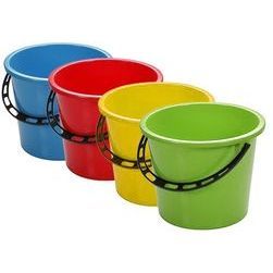 Bucket 5L with plastic handle (25)
