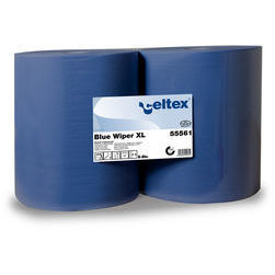 Celtex industriālais papīrs Blue Wiper XL 2 kārtas 360m 38X36cm 1000 loksnes (2/24) (LV)