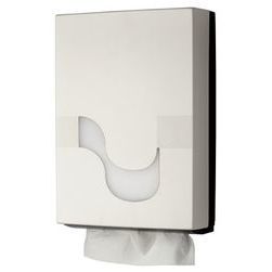 Celtex turētājs balts, papīra dvieļiem loksnēs (Z locījums) 265x125xh375mm (LV)