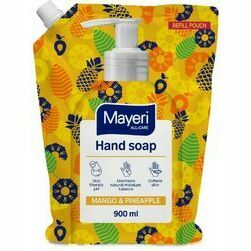 MAYERI All-Care liquid hand soap Mango and pineapple 900ml refill pouch