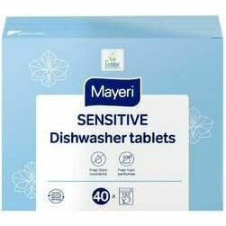 Mayeri Sensitive tabletes trauku mazgājamai mašīnai 40gab (6/504)