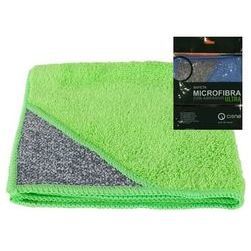 Microfiber cloth 38x32cm green with pocket (24)